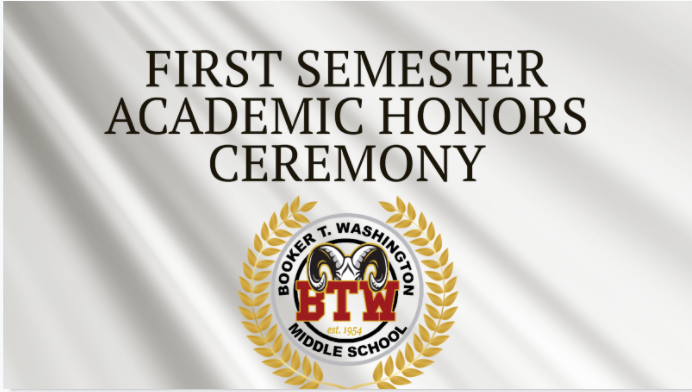 1st Semester Academic Honors