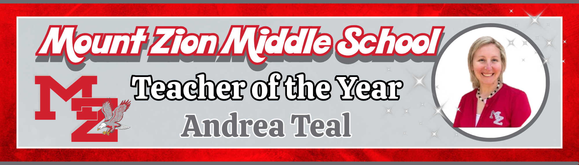 2025-2026 Teacher of the Year; Andrea Teal