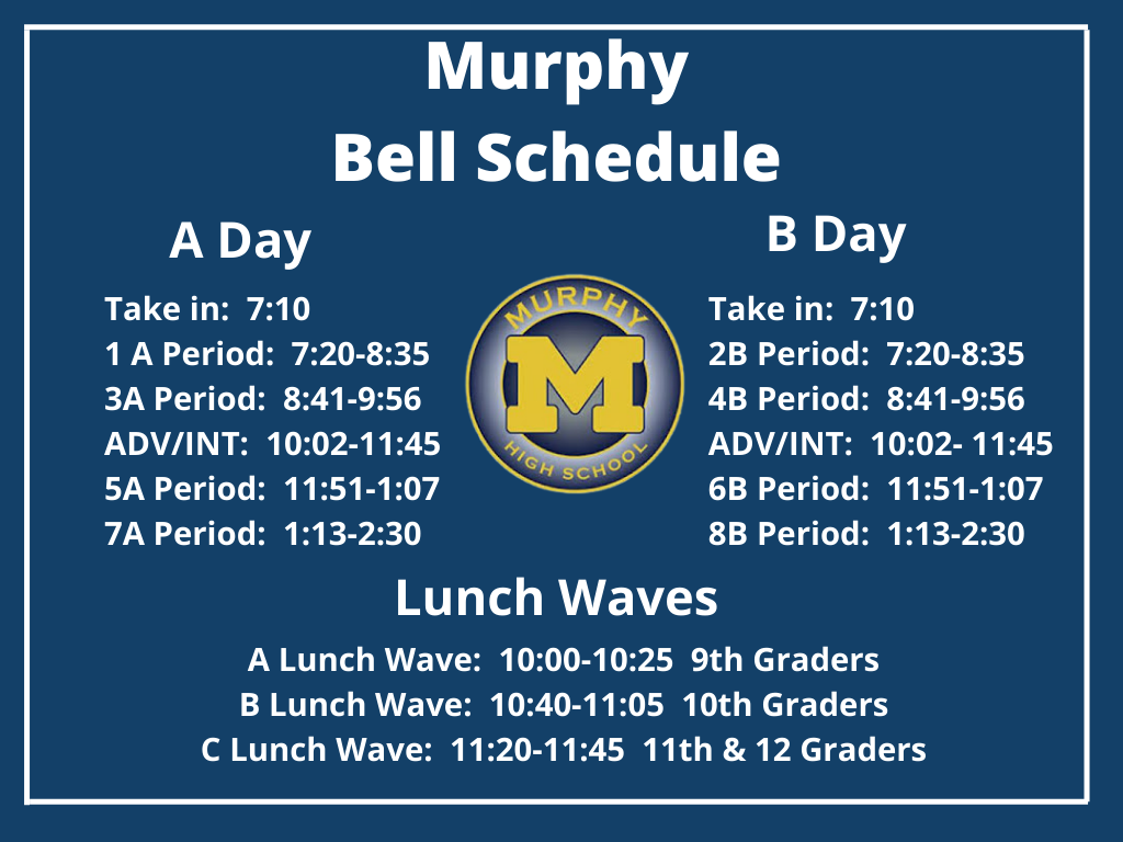Murphy Bell Schedule
