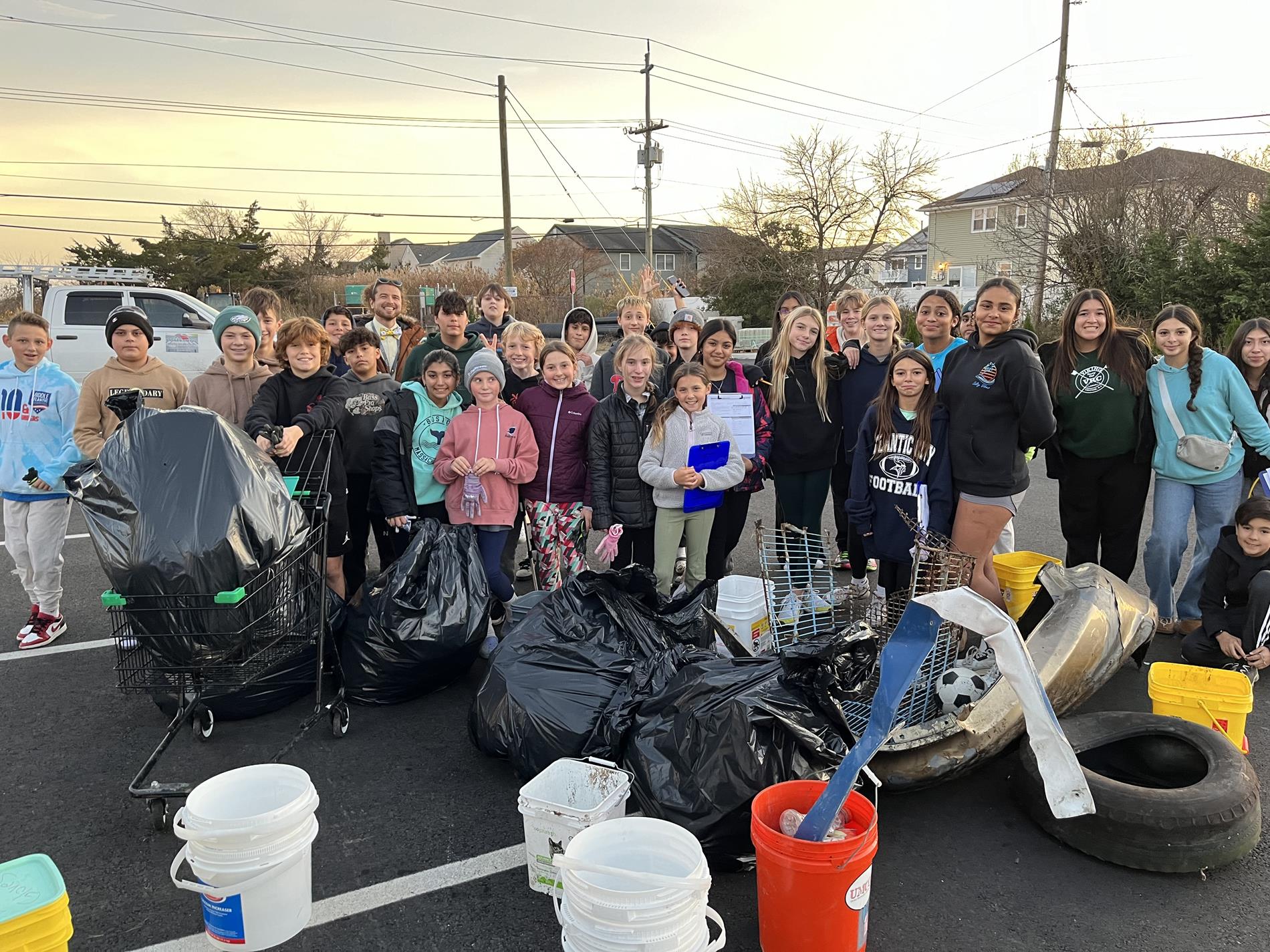 VECC Beach cleanup Nov 2024