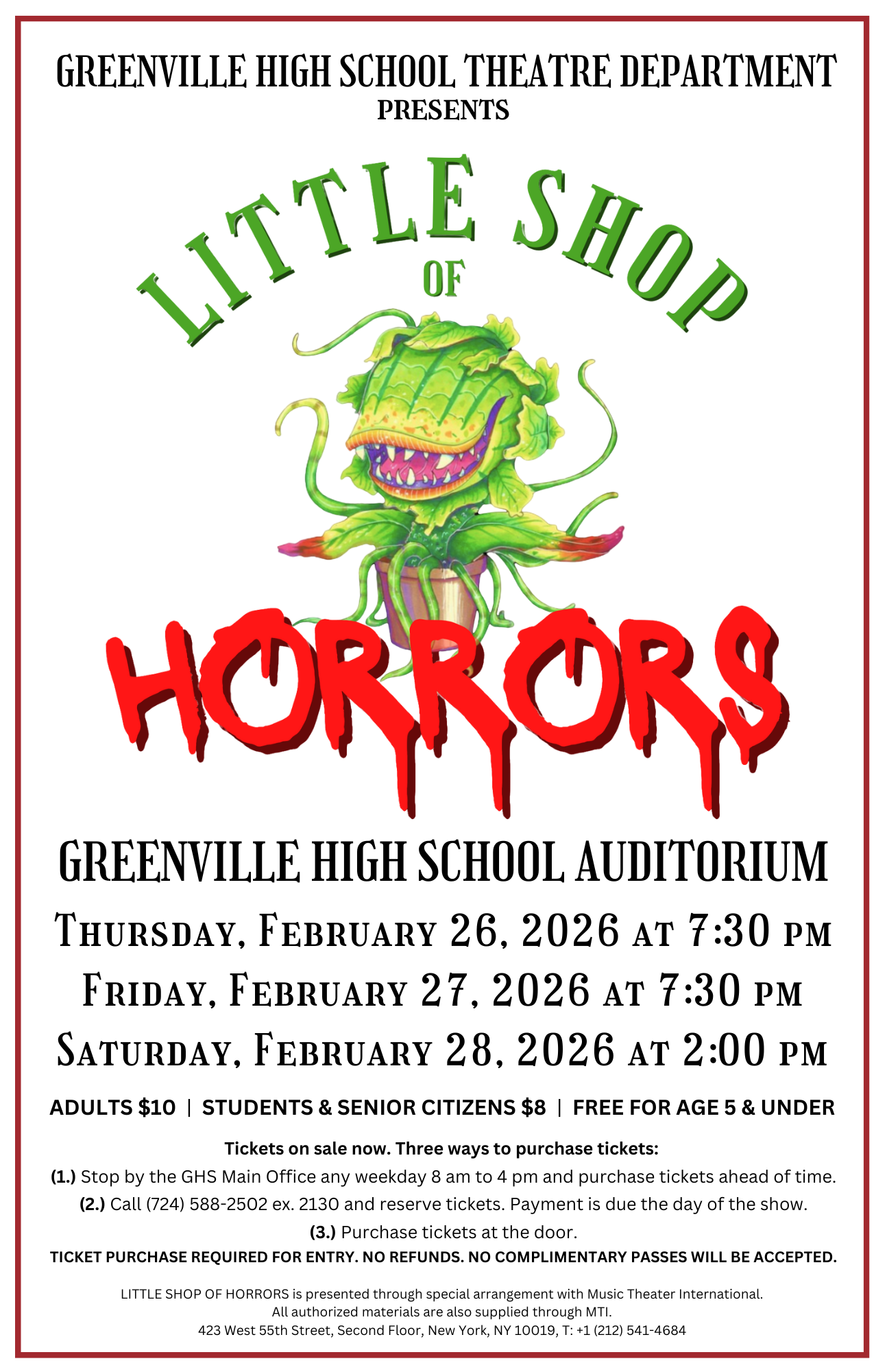 Little Shop of Horrors 