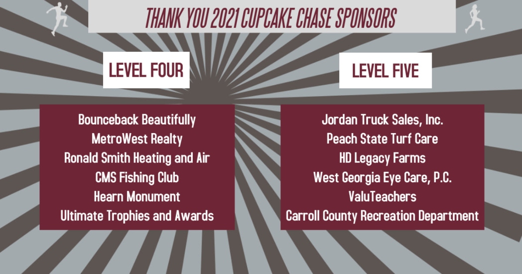 cupcake chase sponsors cont.