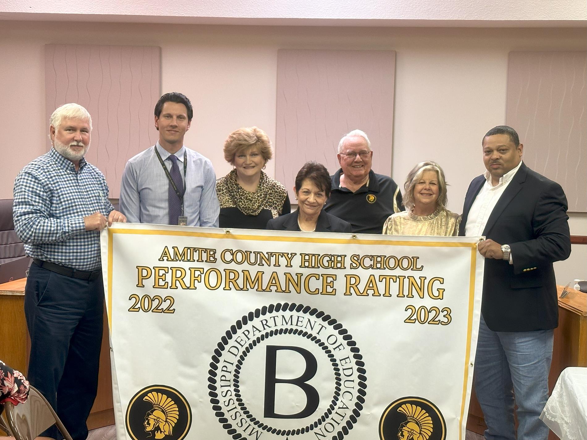 High School Recognition for B Rating