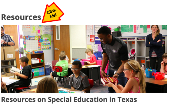 Special Education Resources - TEA