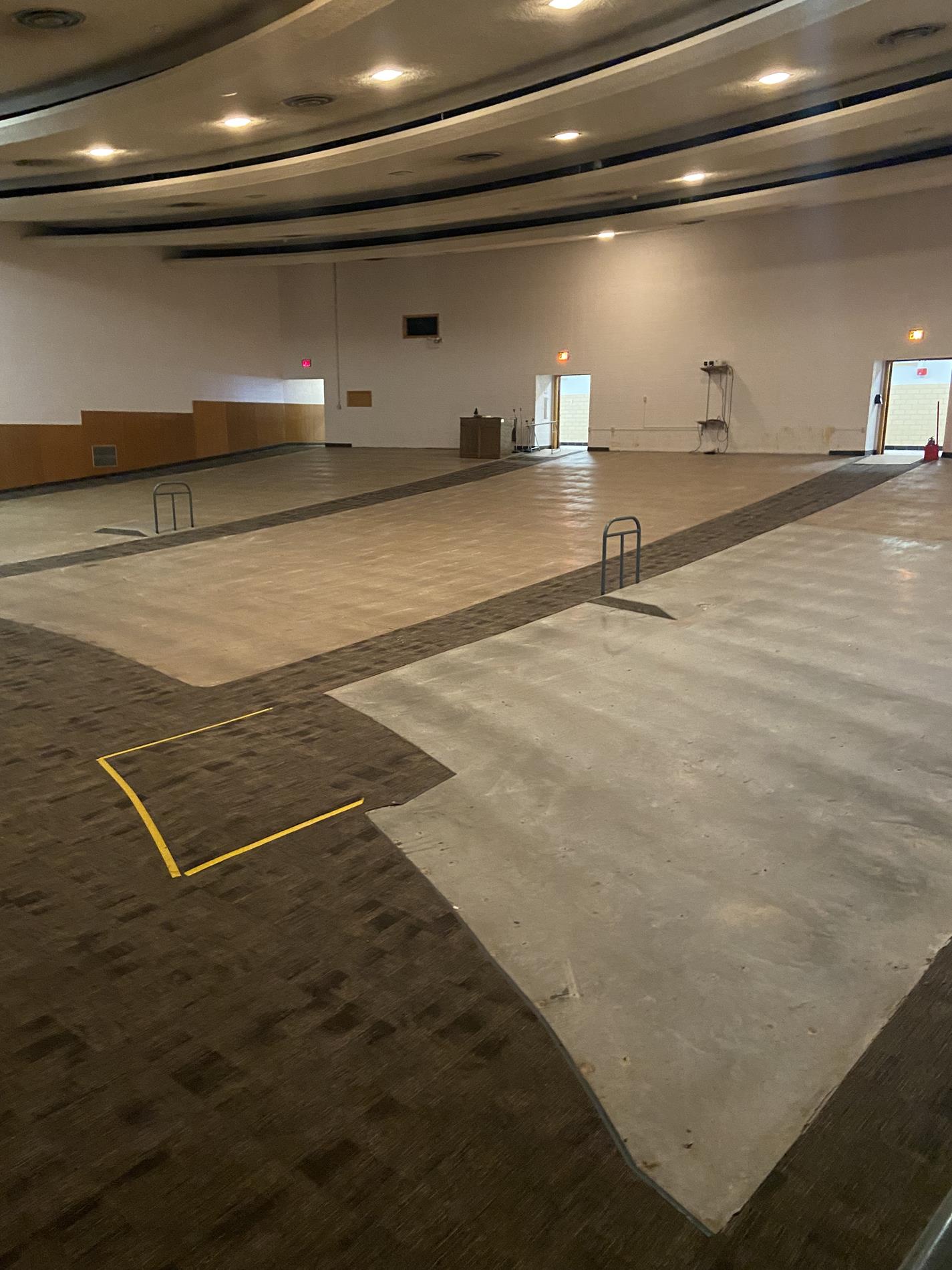 Auditorium - chairs removed!