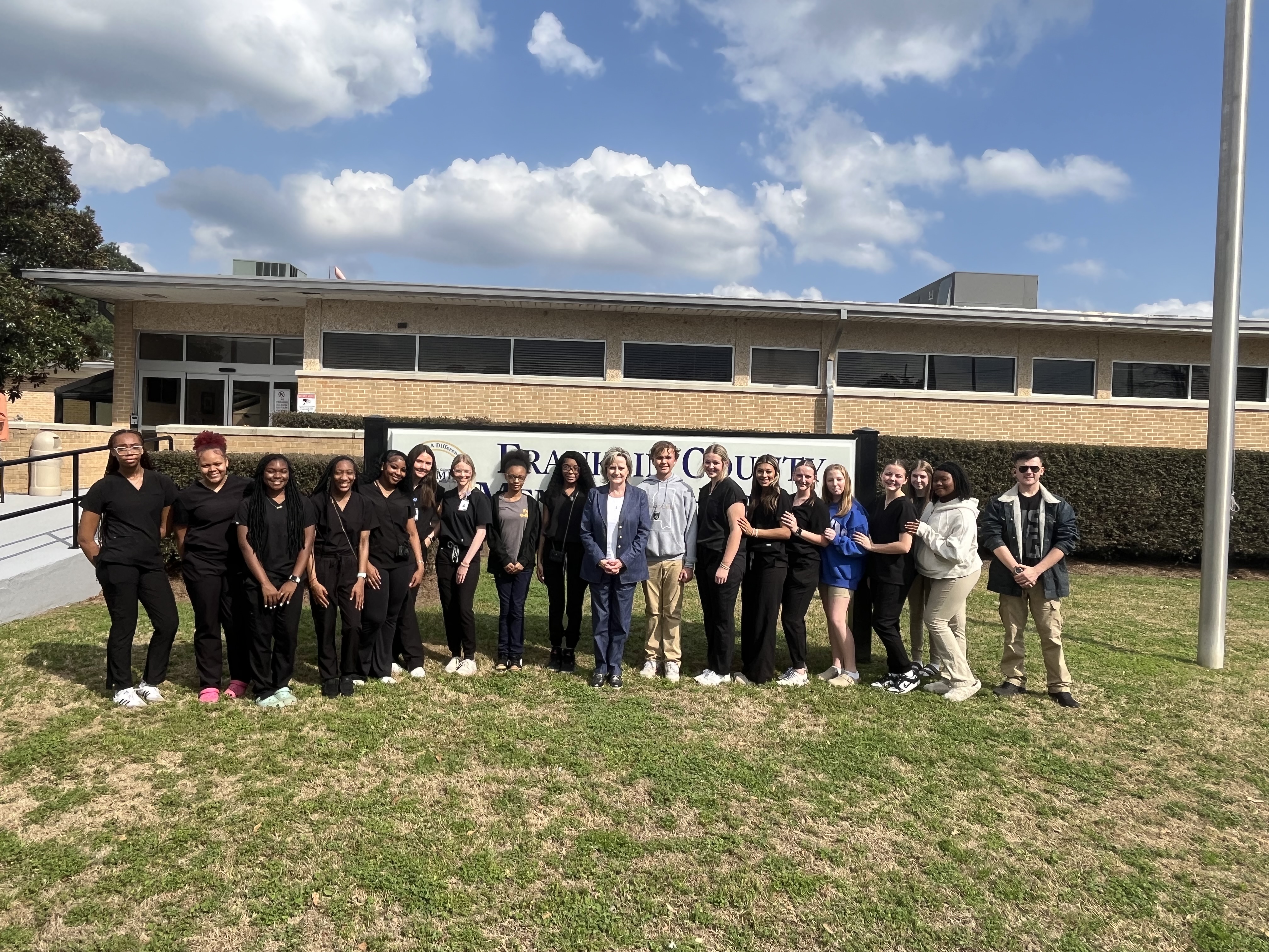 Health Science visit with Senator Hyde-Smith 