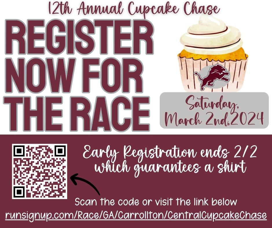 SAVE THE DATE FOR CUPCAKE CHASE MARCH 2ND