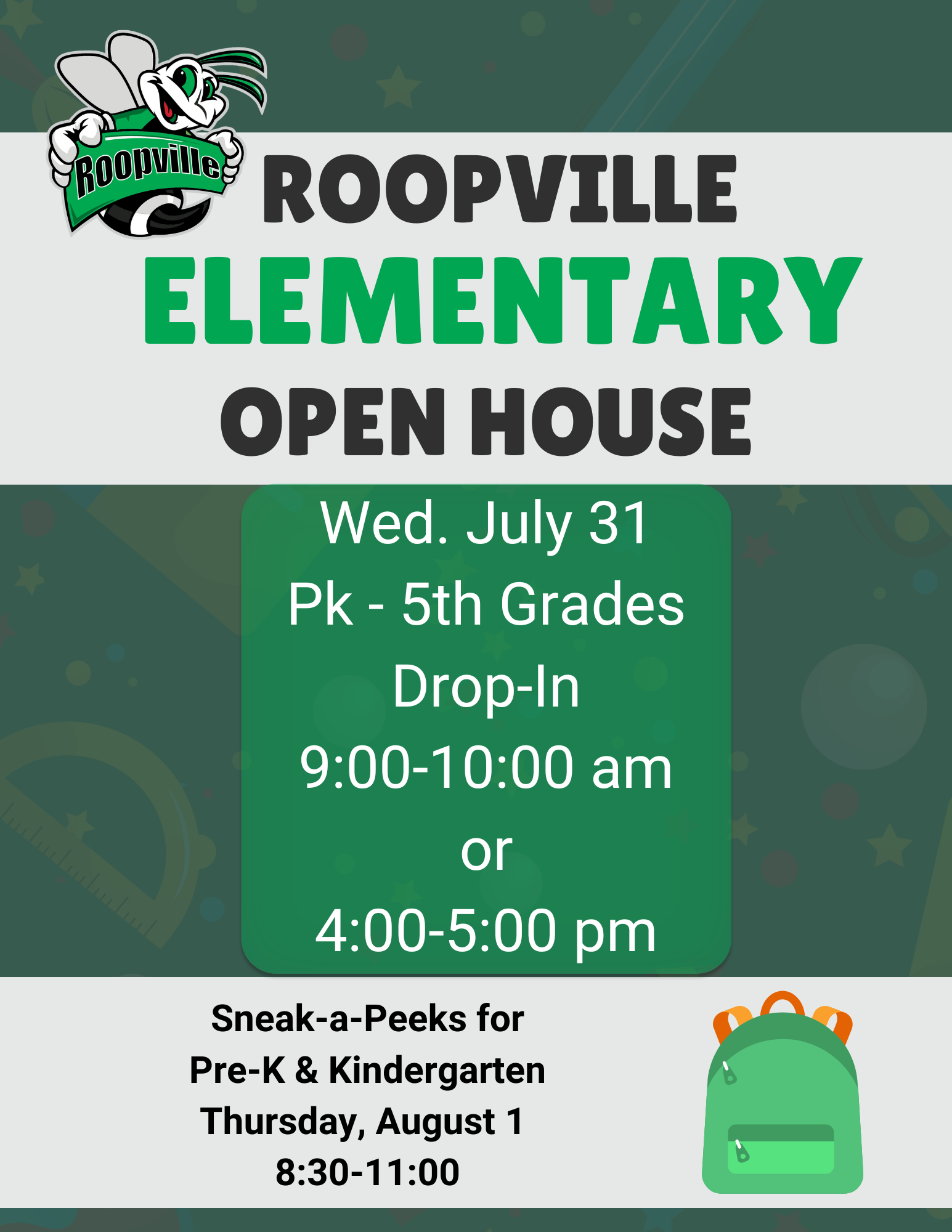RES Open House Flyer