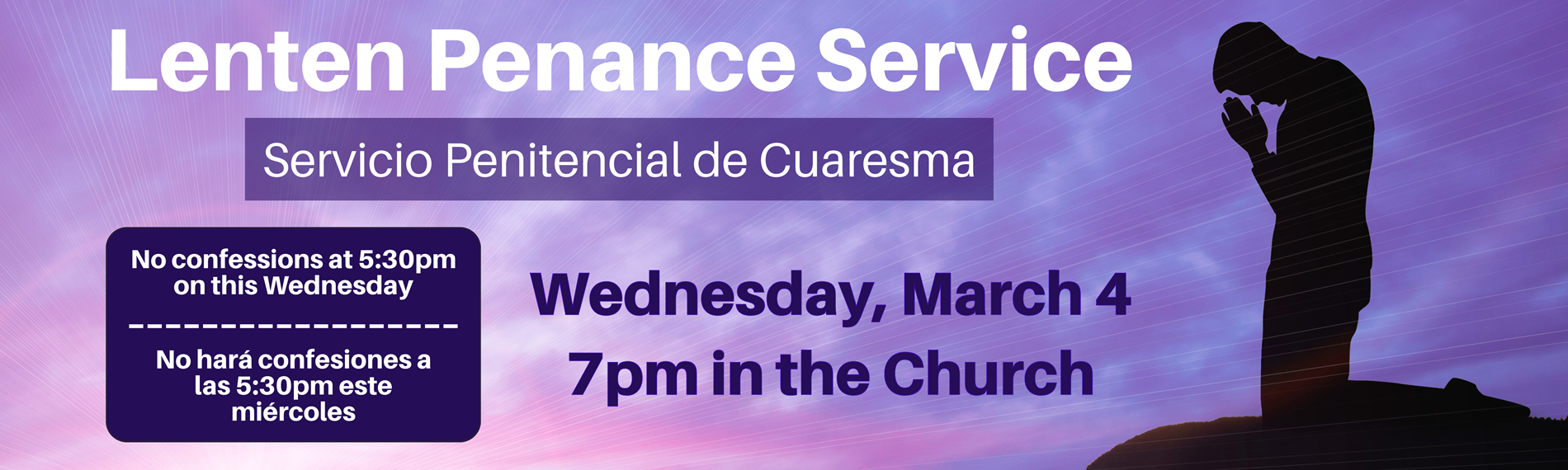 Lenten Penance Service