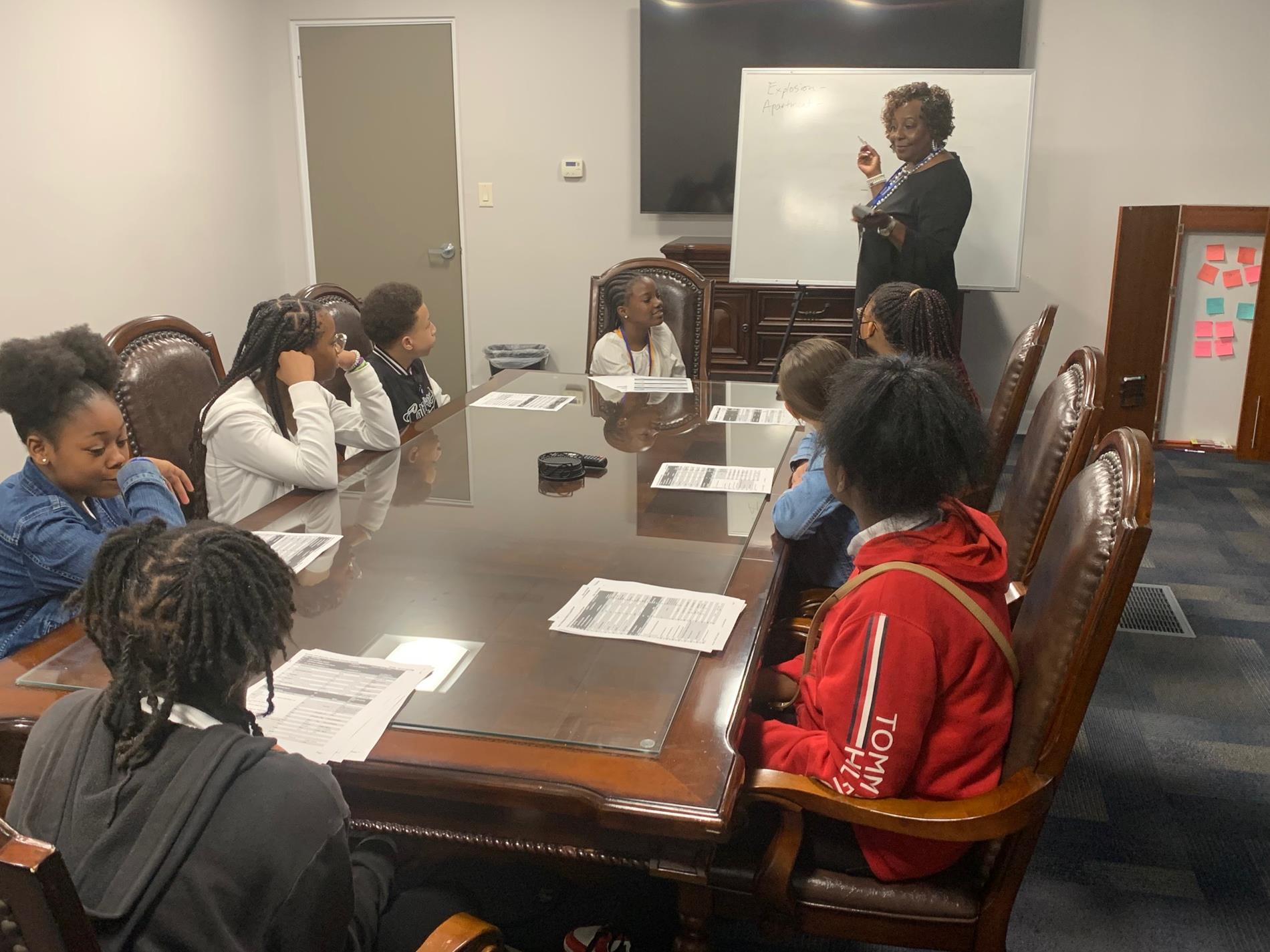 The Stewart County Schools’ Journalism Club visited WRBL 