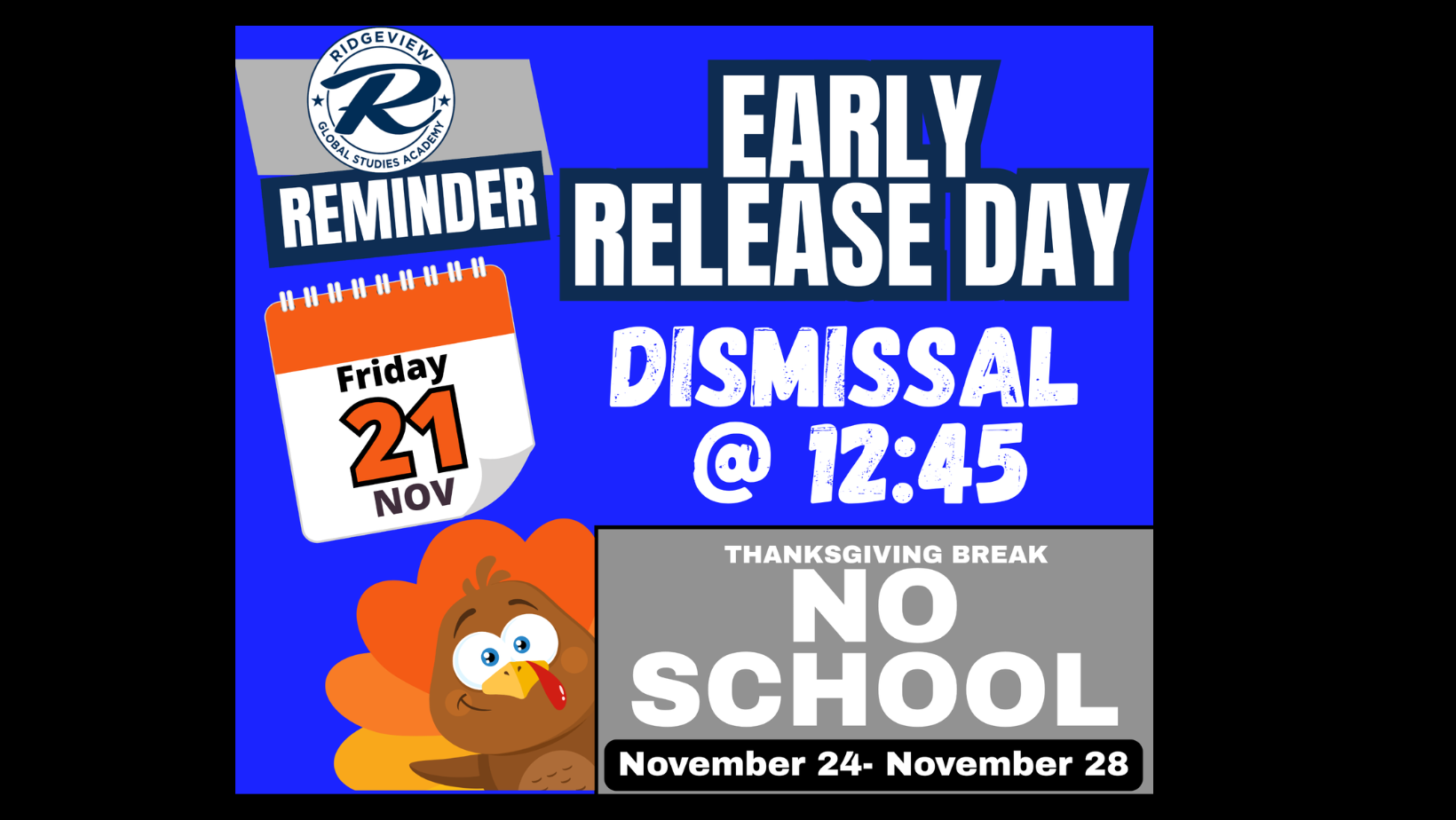 early dismissal day