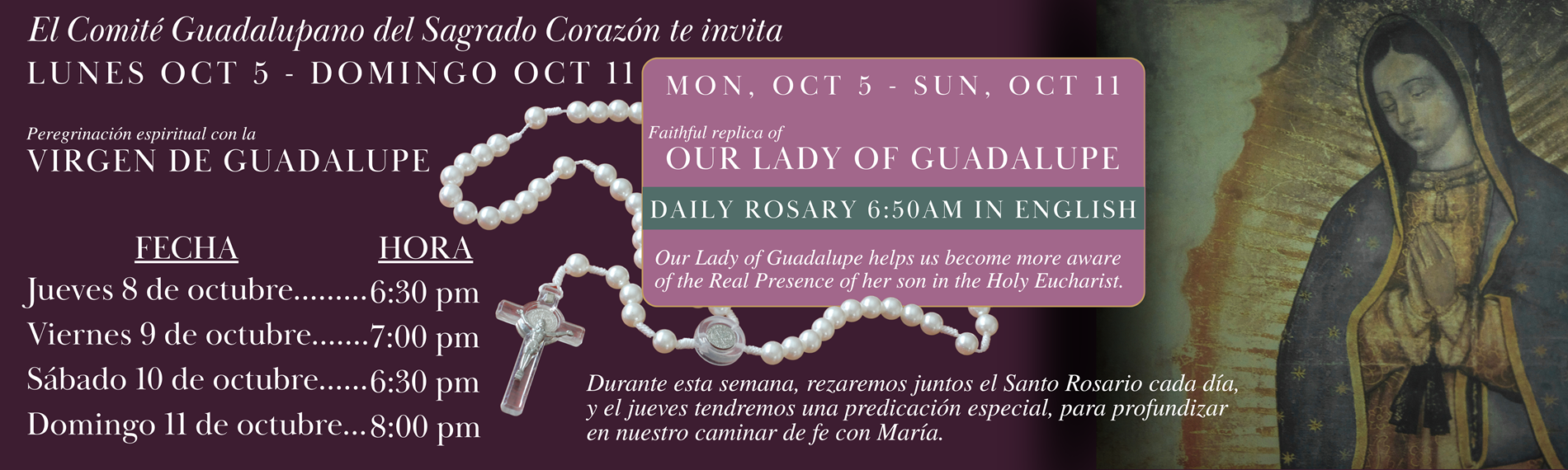 OLG Replica visit Oct 5-11