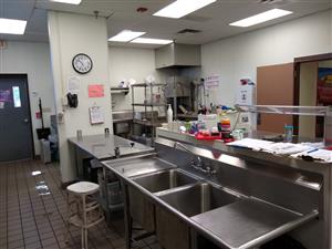 Image of school kitchen