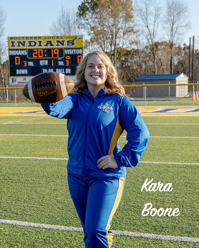 senior Kara Boone
