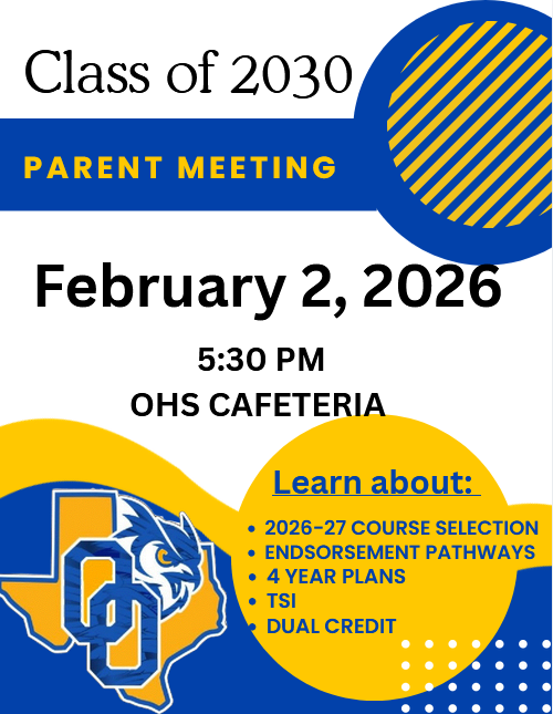 8th Grade Parent Meeting