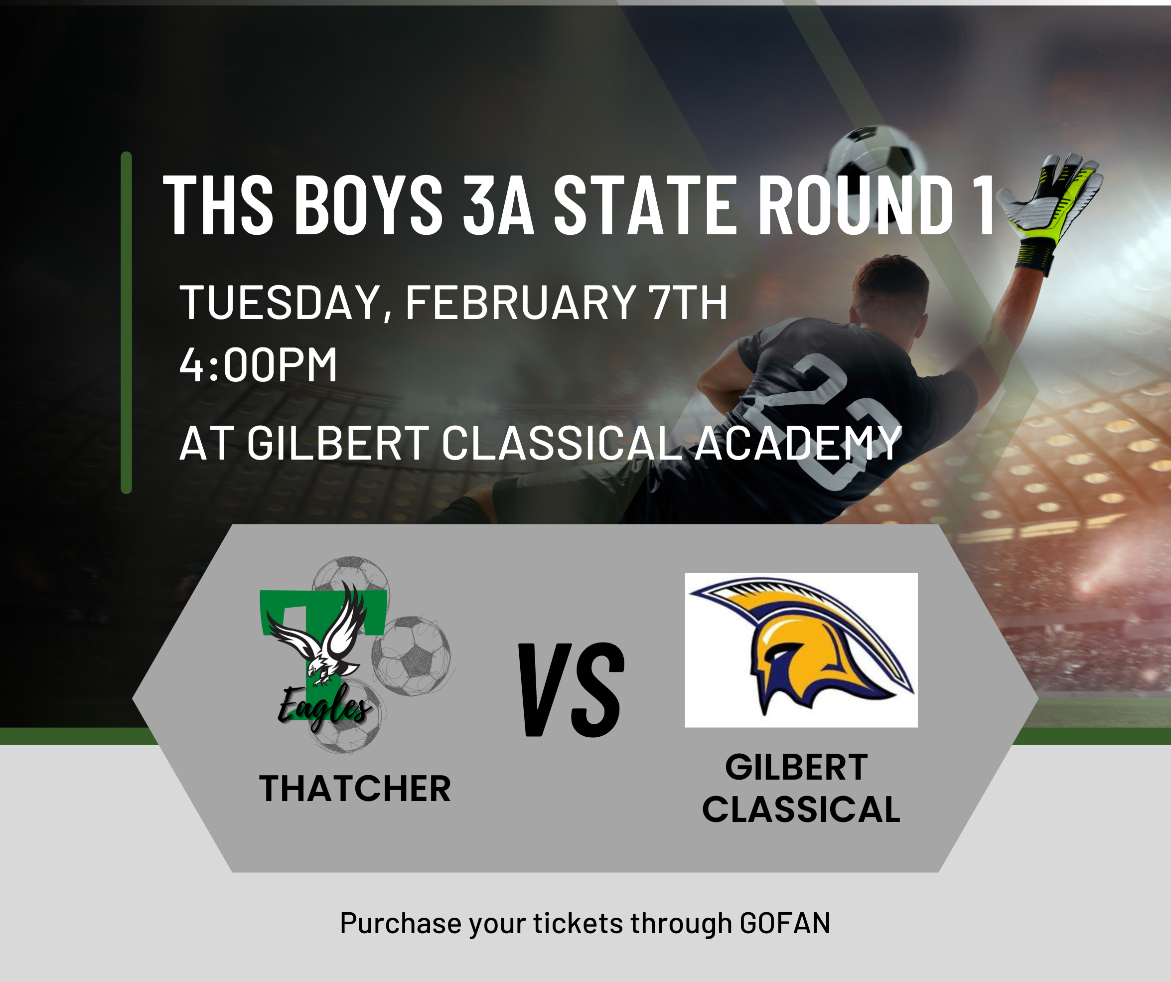 THS Boys Soccer State Round 1