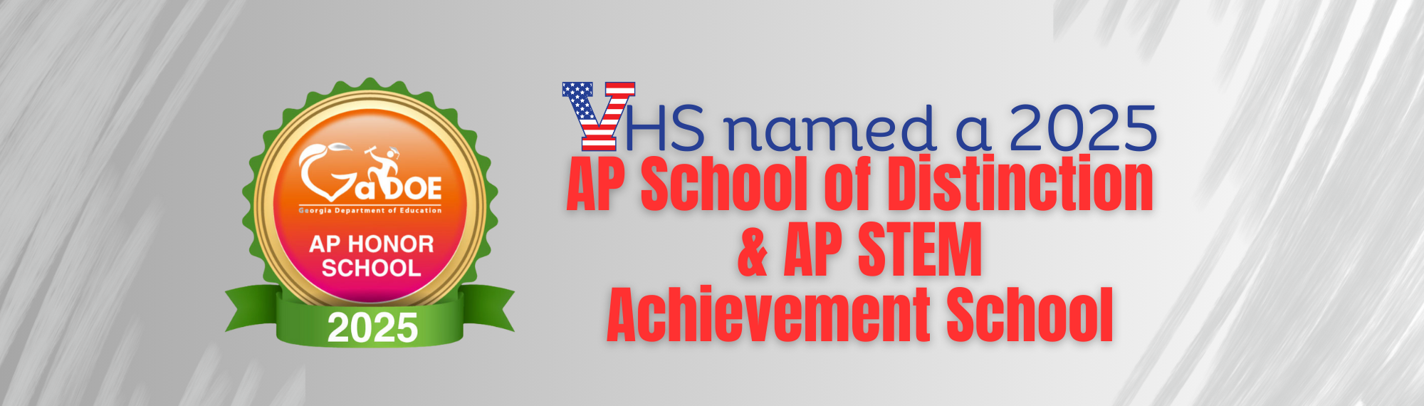 AP STEM and School of Distinction