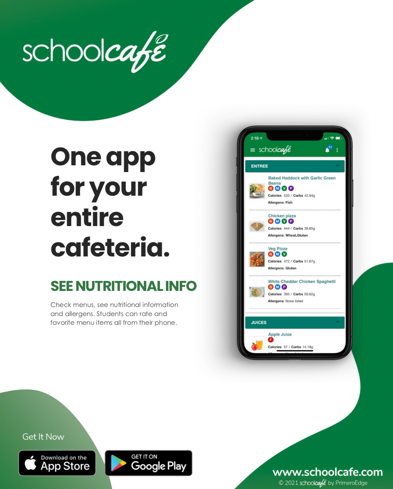 cafeteria app