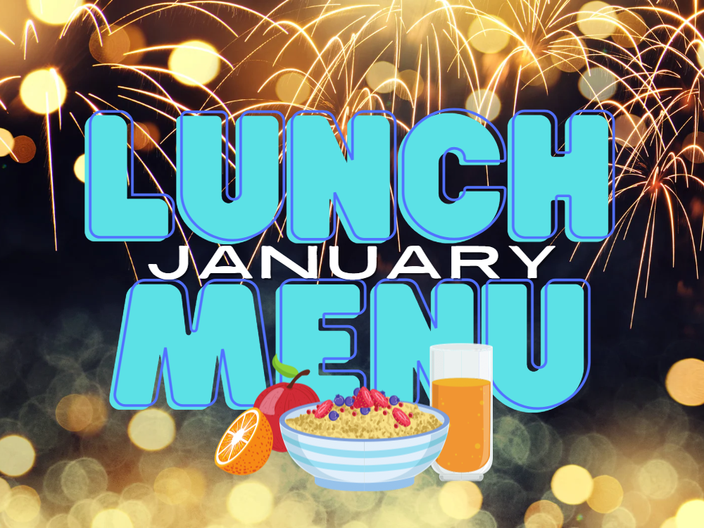 January · Lunch Menu