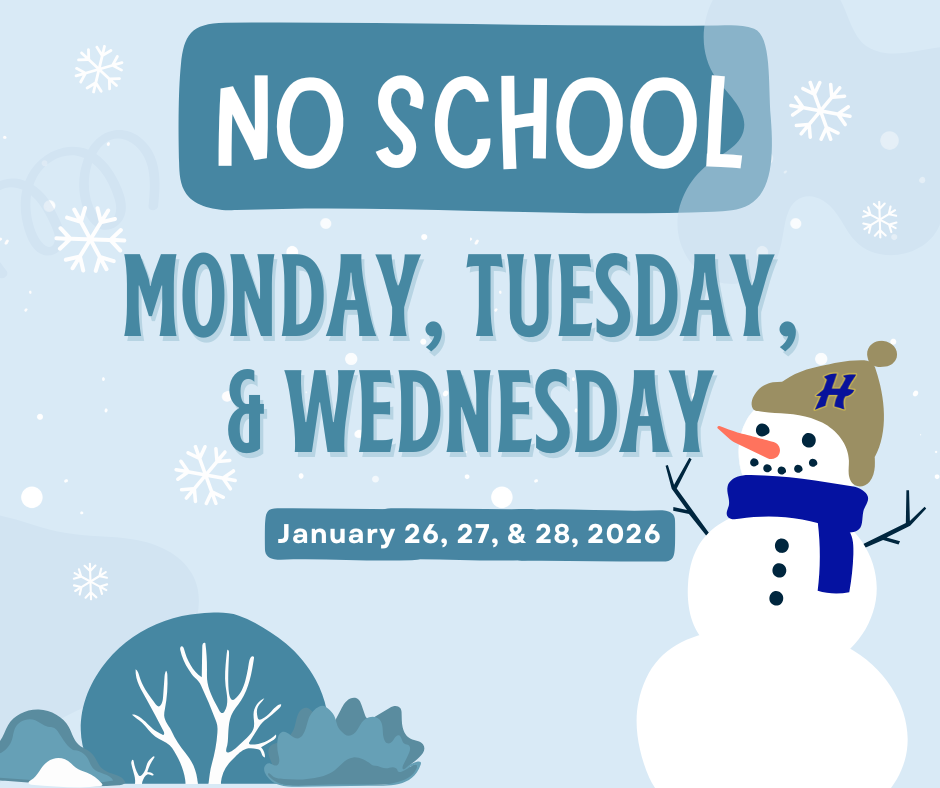 No School Jan 26-28