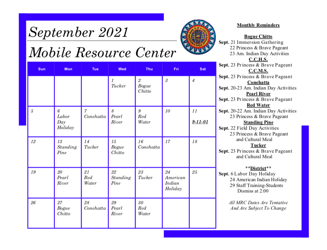 MRC Calendar MRC Calendar