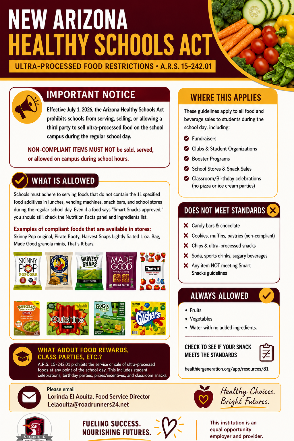 Healthy School Act