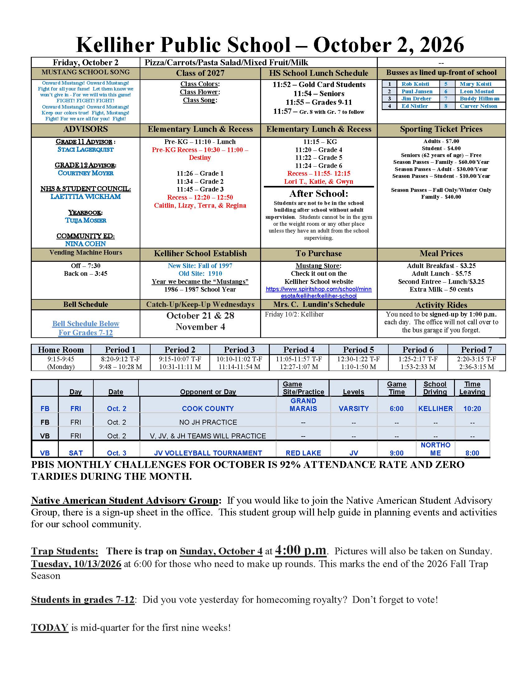 bulletin