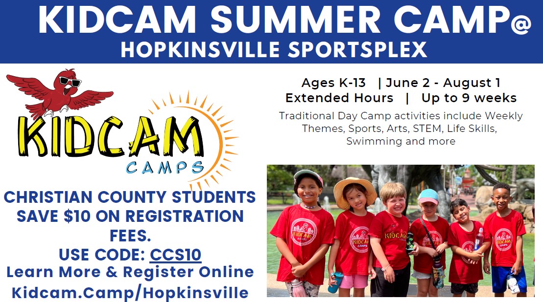 KidCam Summer Camp Flyer info