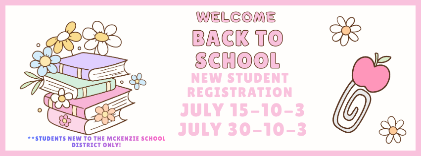 new student registration
