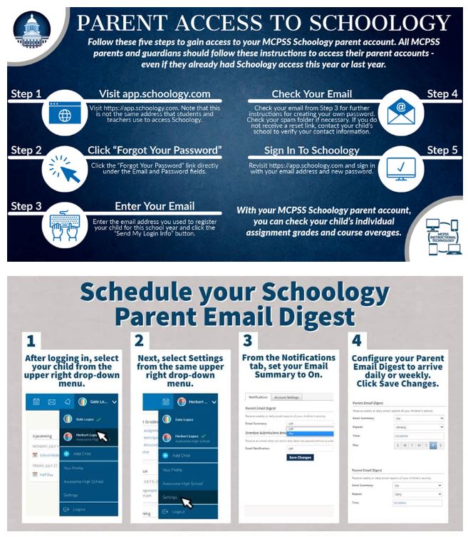 Parents Schoology Access