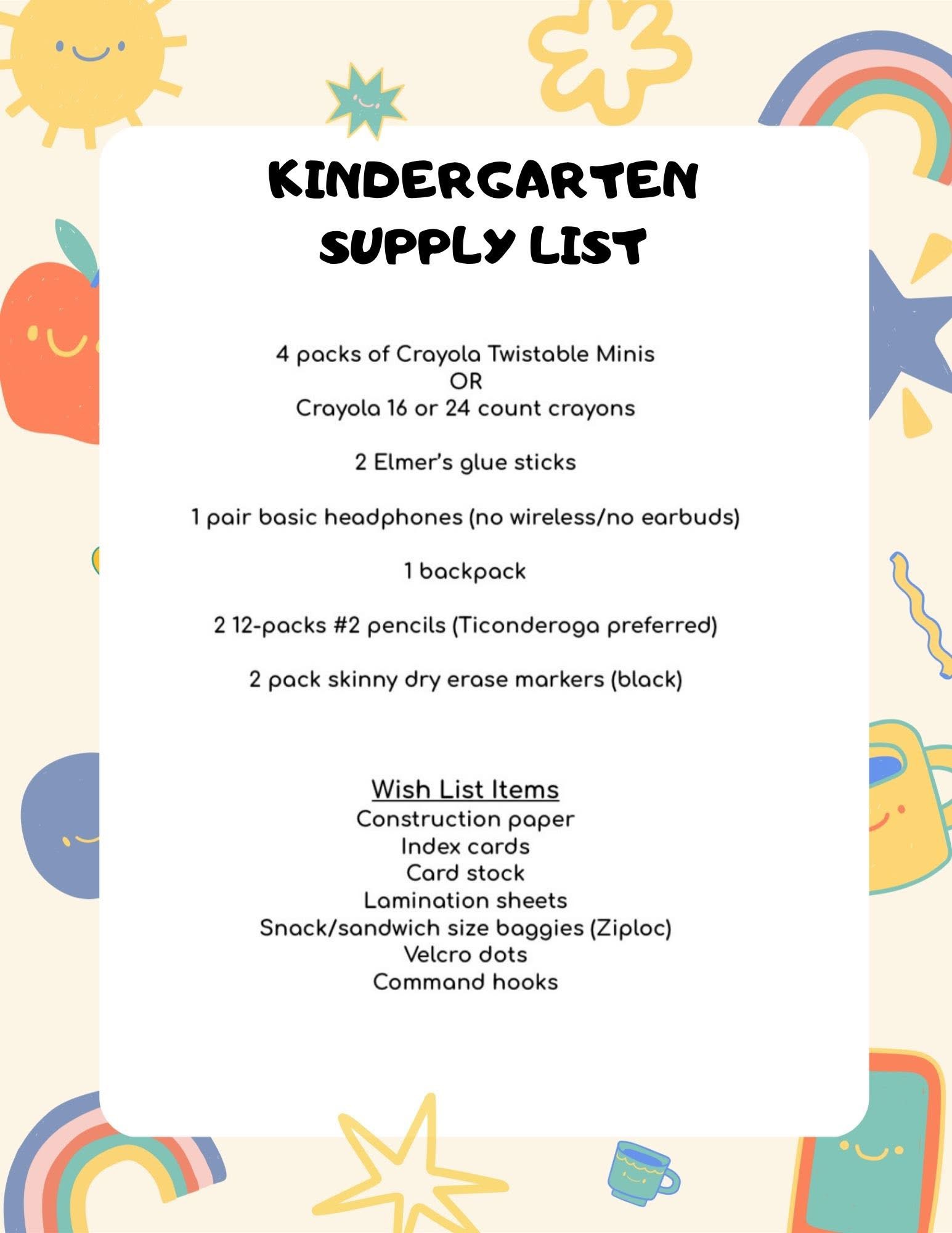 kindergarten