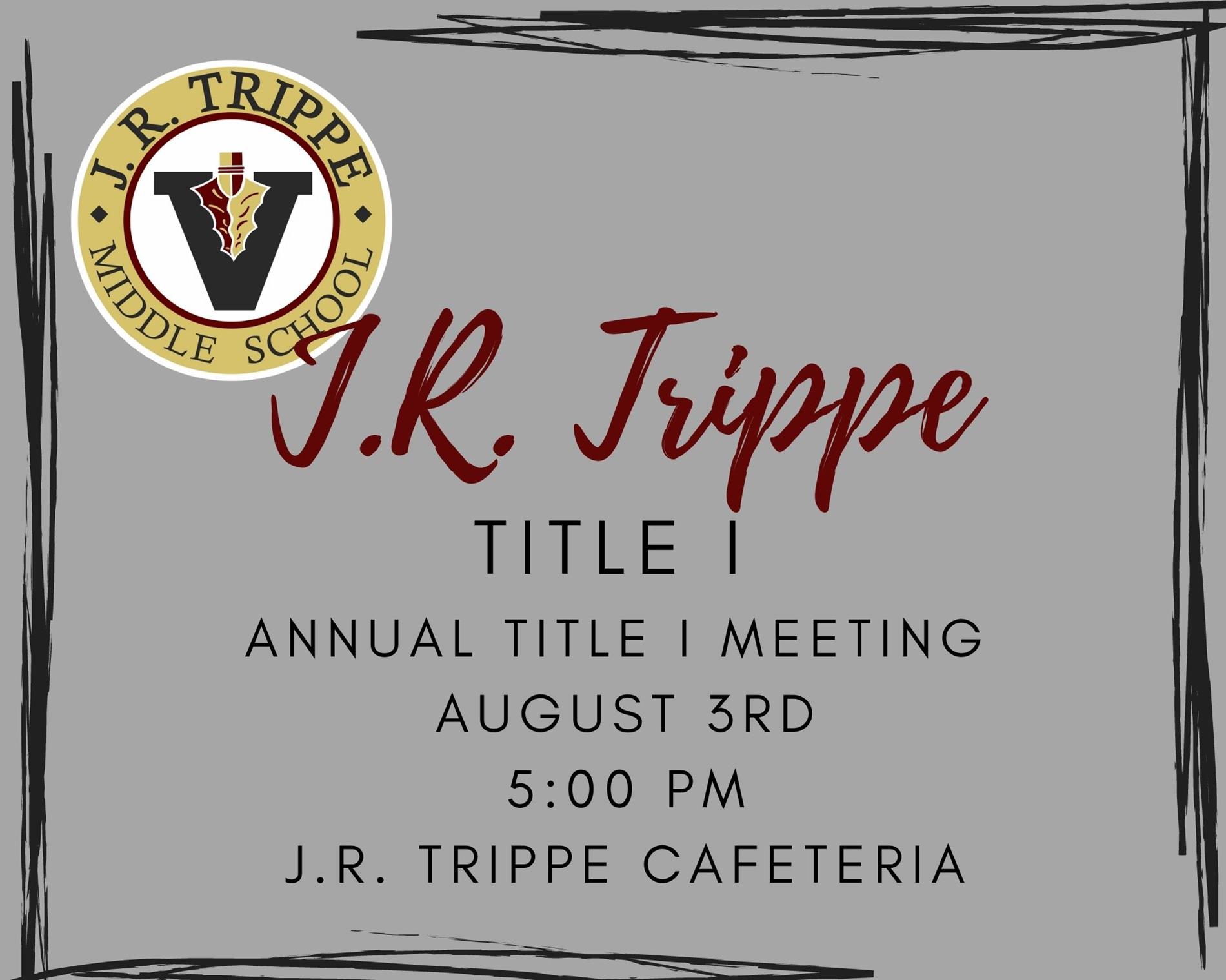 Annual Title I Meeting