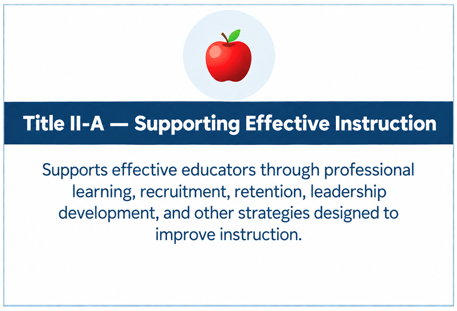 Effective Instruction