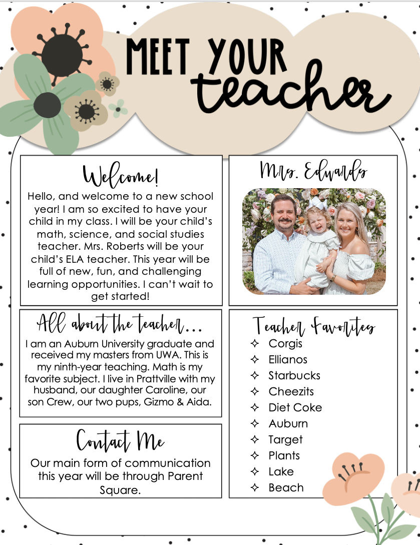 meet the teacher
