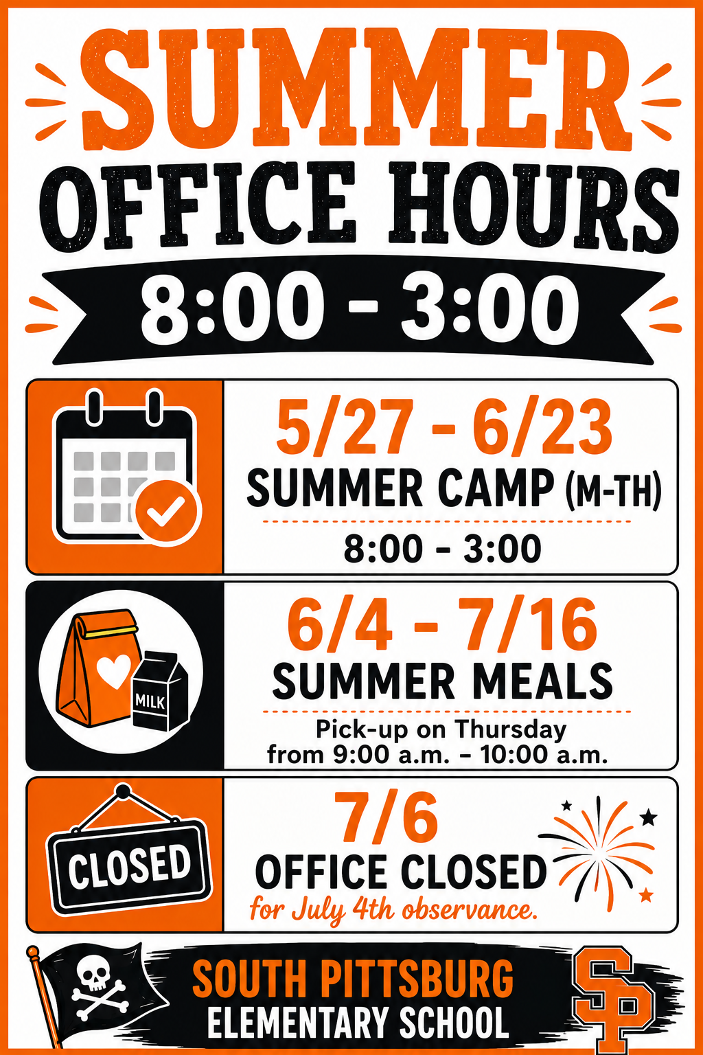 Summer Office Hours