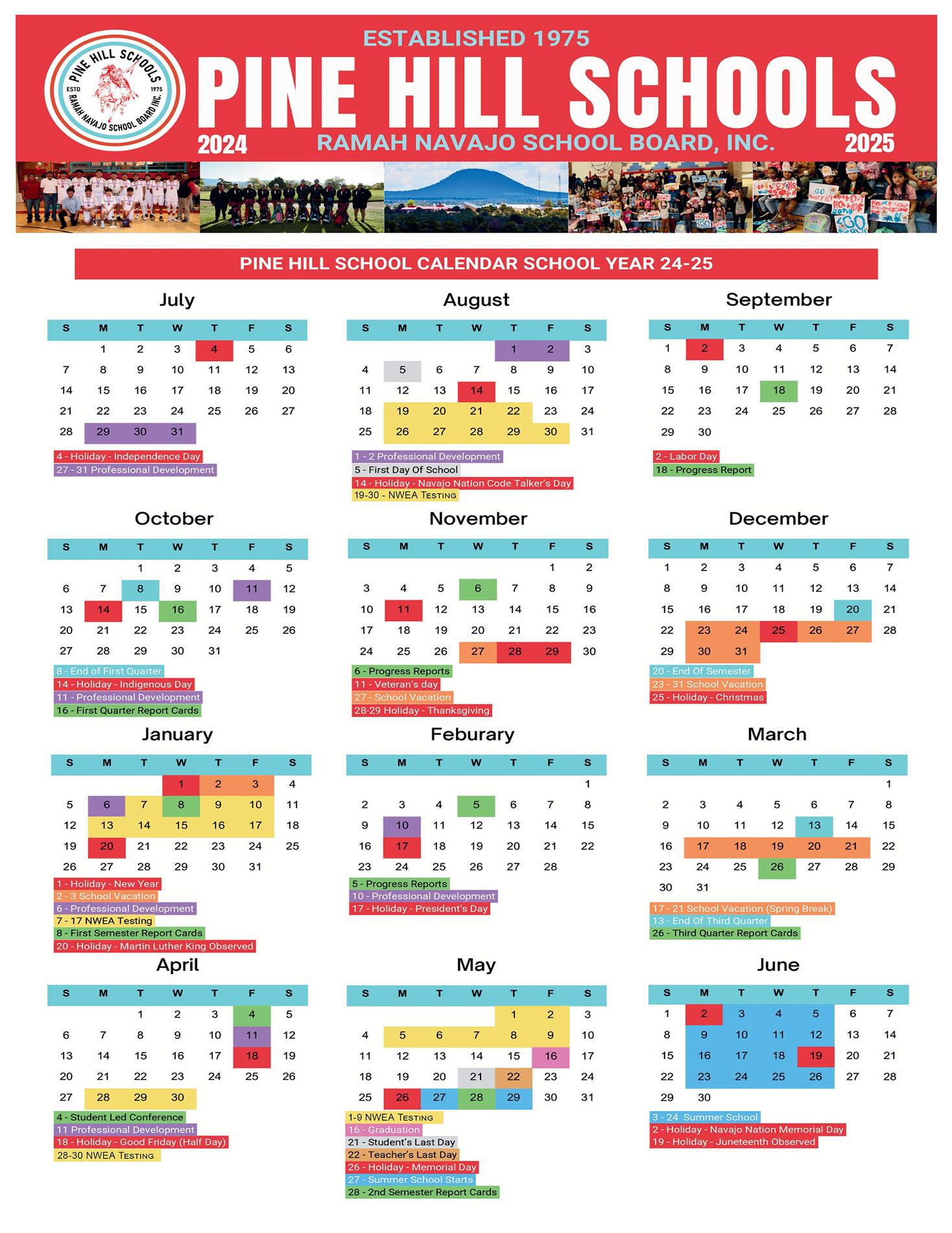 12 month calendar