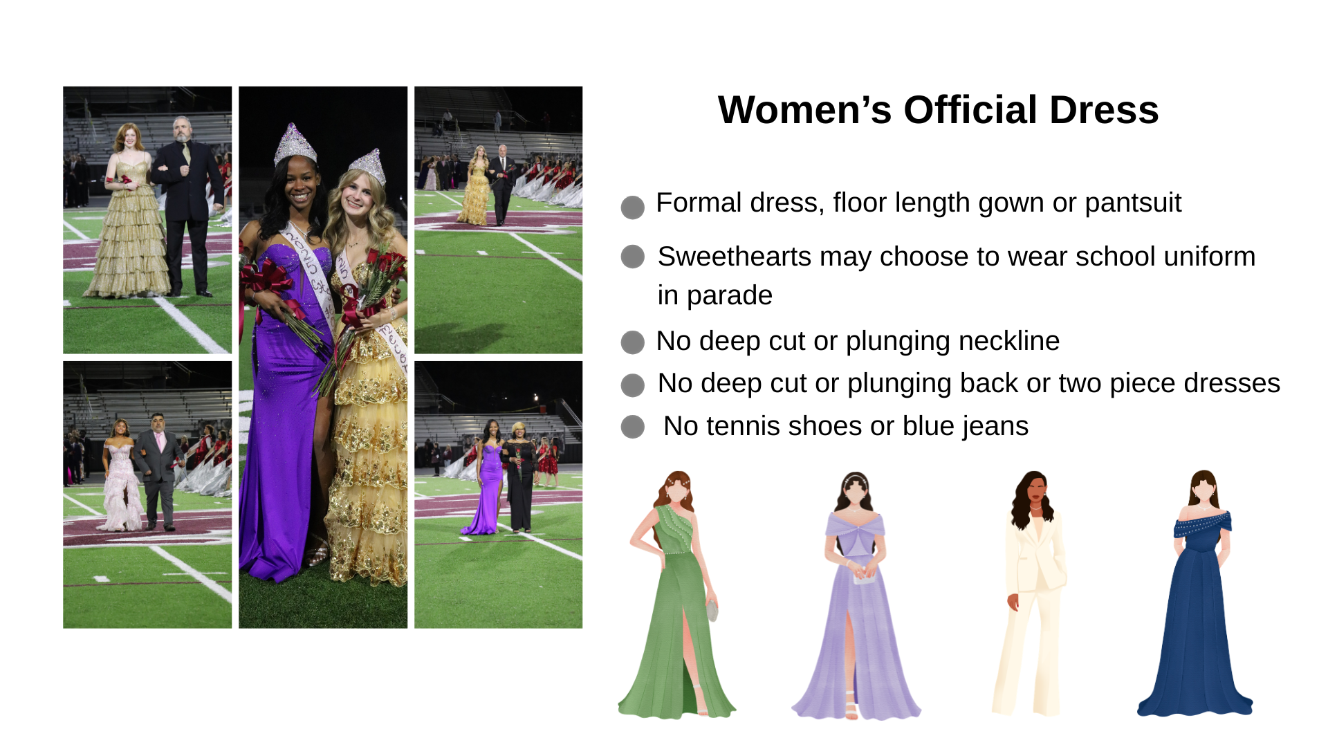 ladies official dress
