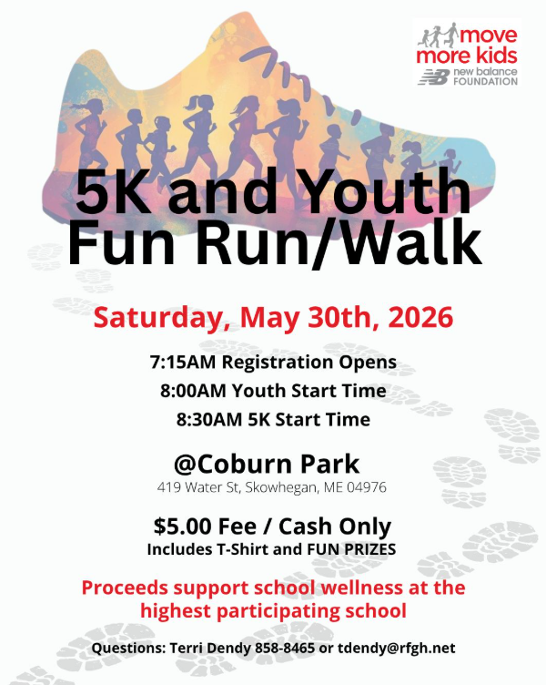5K and Youth Fun Run/Walk Move More Kids 