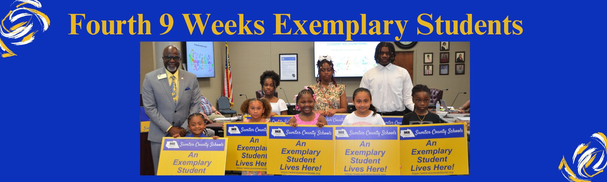 Fourth Nine Weeks Exemplary Students 2025