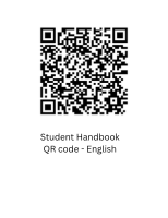 Student Handbook - English