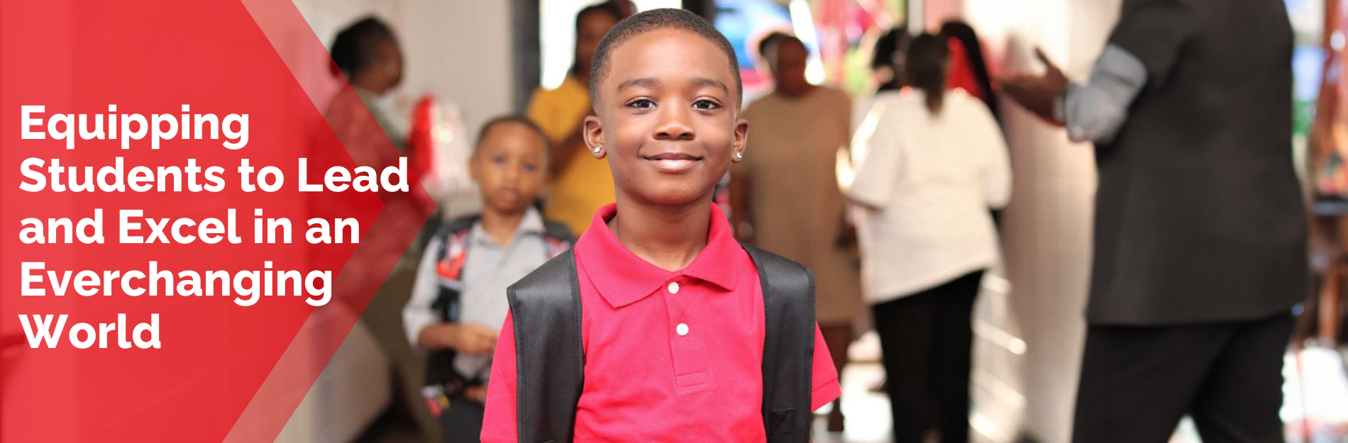 Equipping Students to Lead and Excel in an Everchanging World and image of young buy