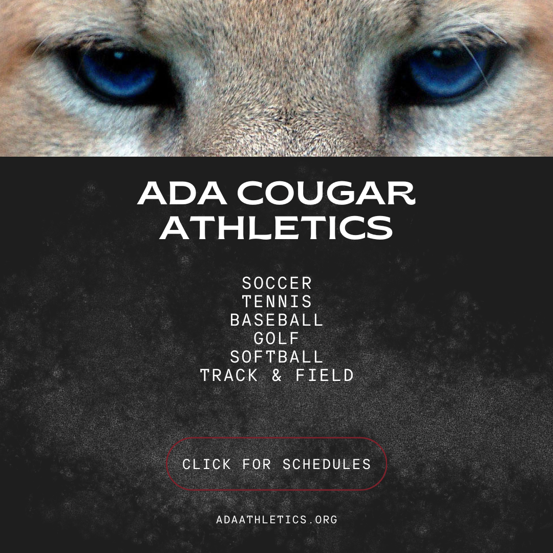 Ada Cougar Athletics click for schedules