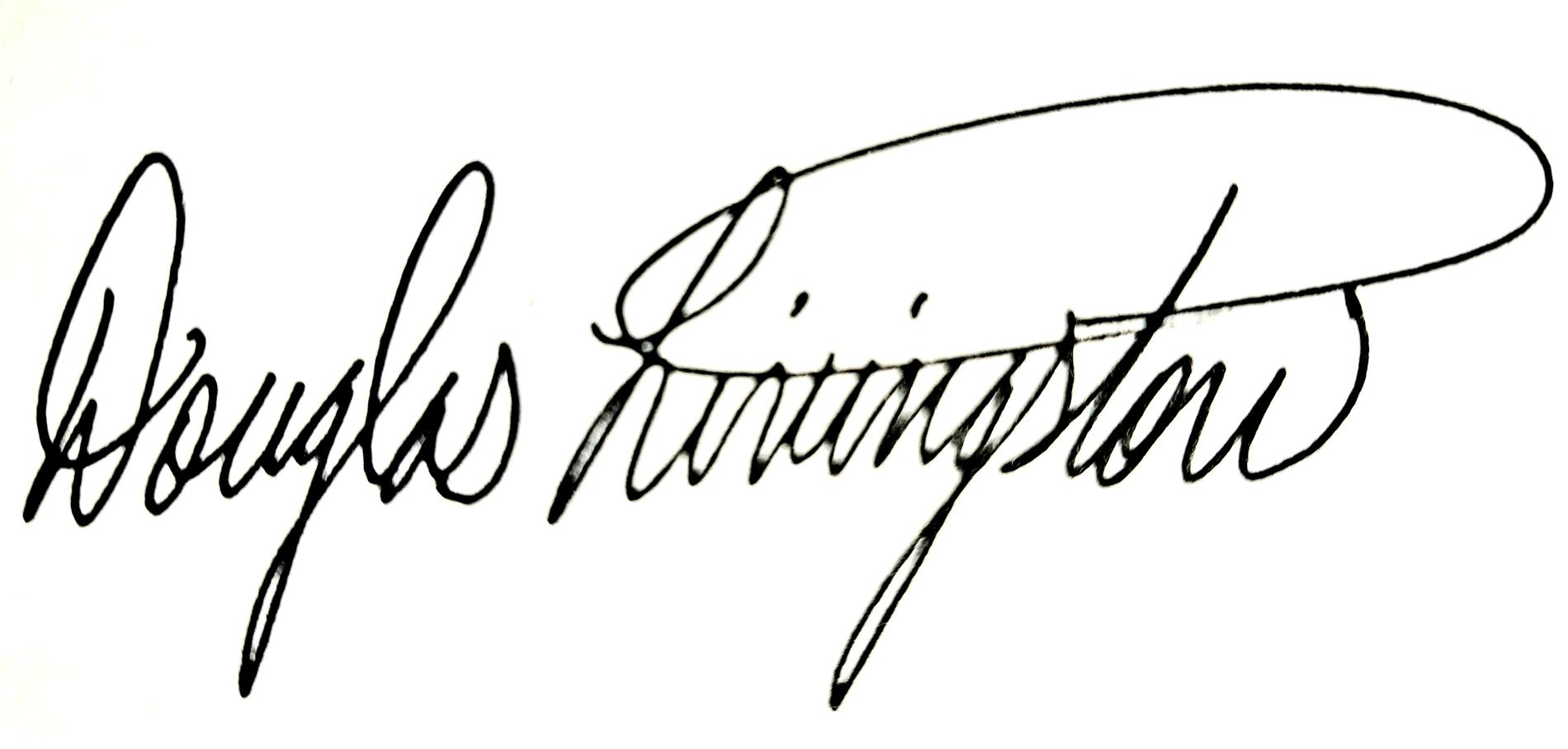 Doug Livingston signature