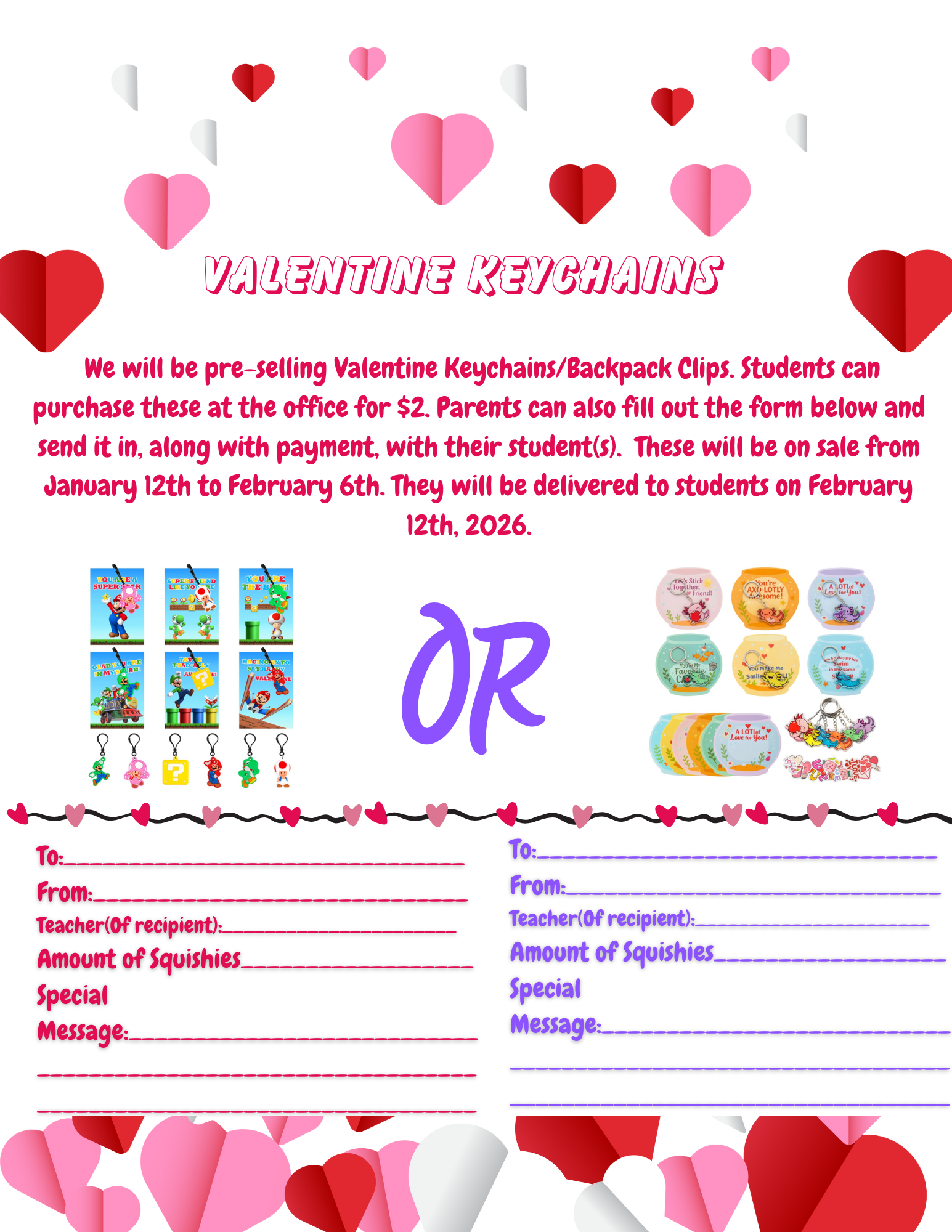 Valentines Day Squishies