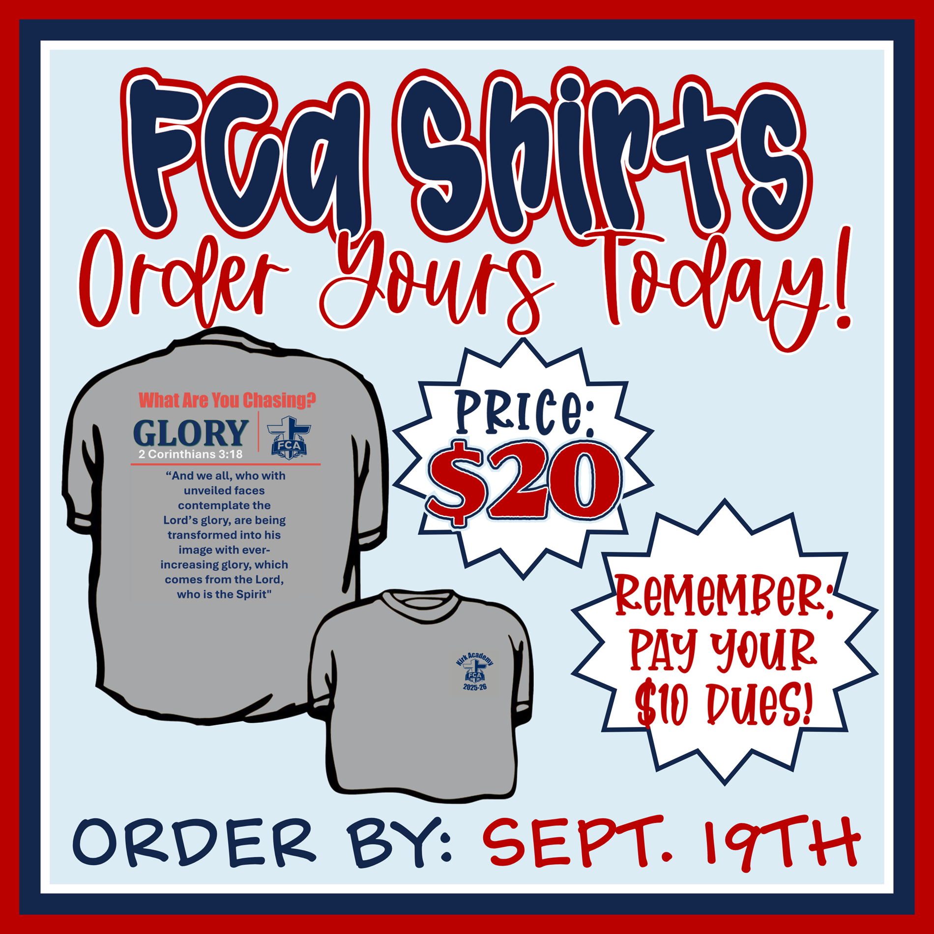 FCA Shirts