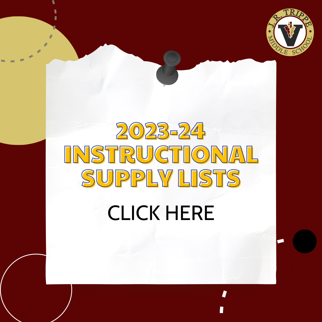 20232024 Instructional Supply Lists