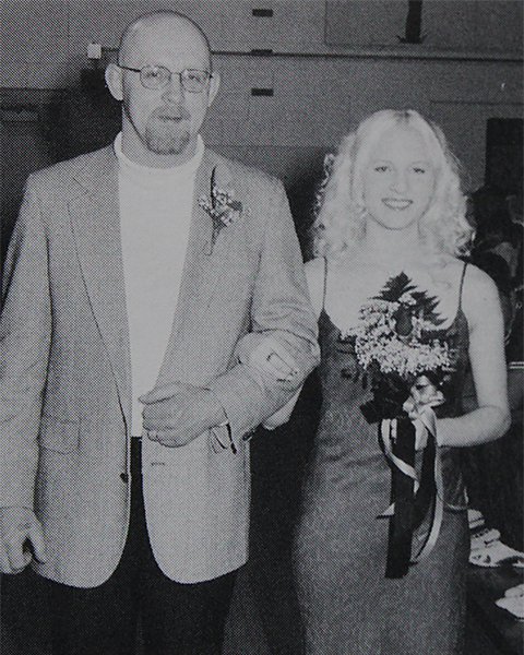 2000 Winter Homecoming Court, Senior Attendant, Michelle Napierkowski