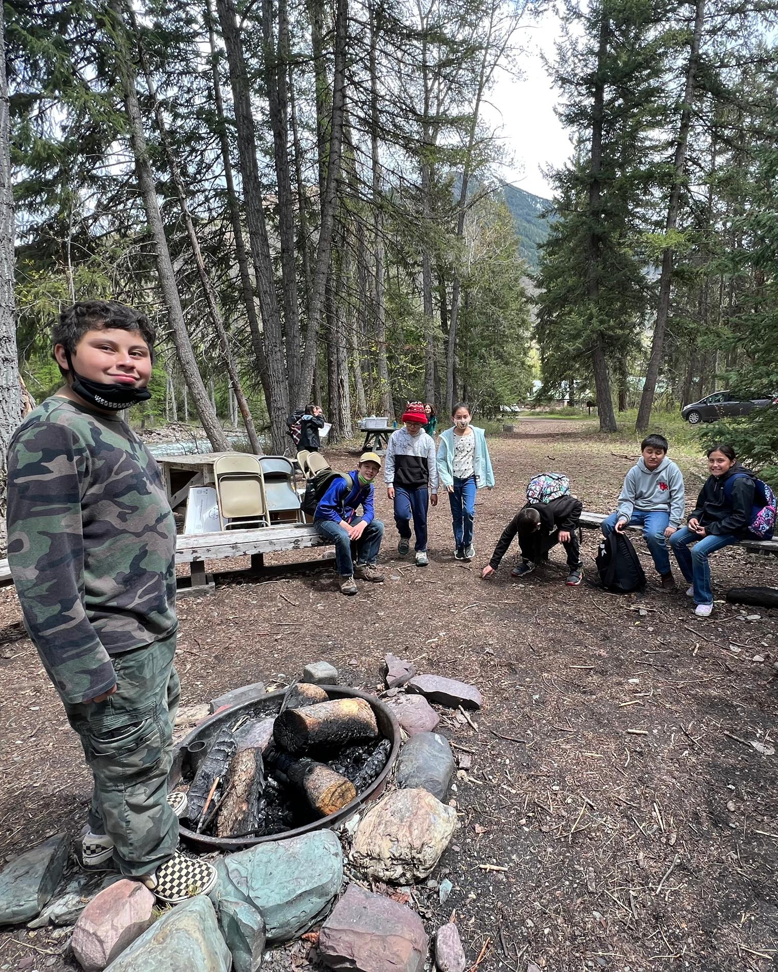 Students Participating in Ranger Talks