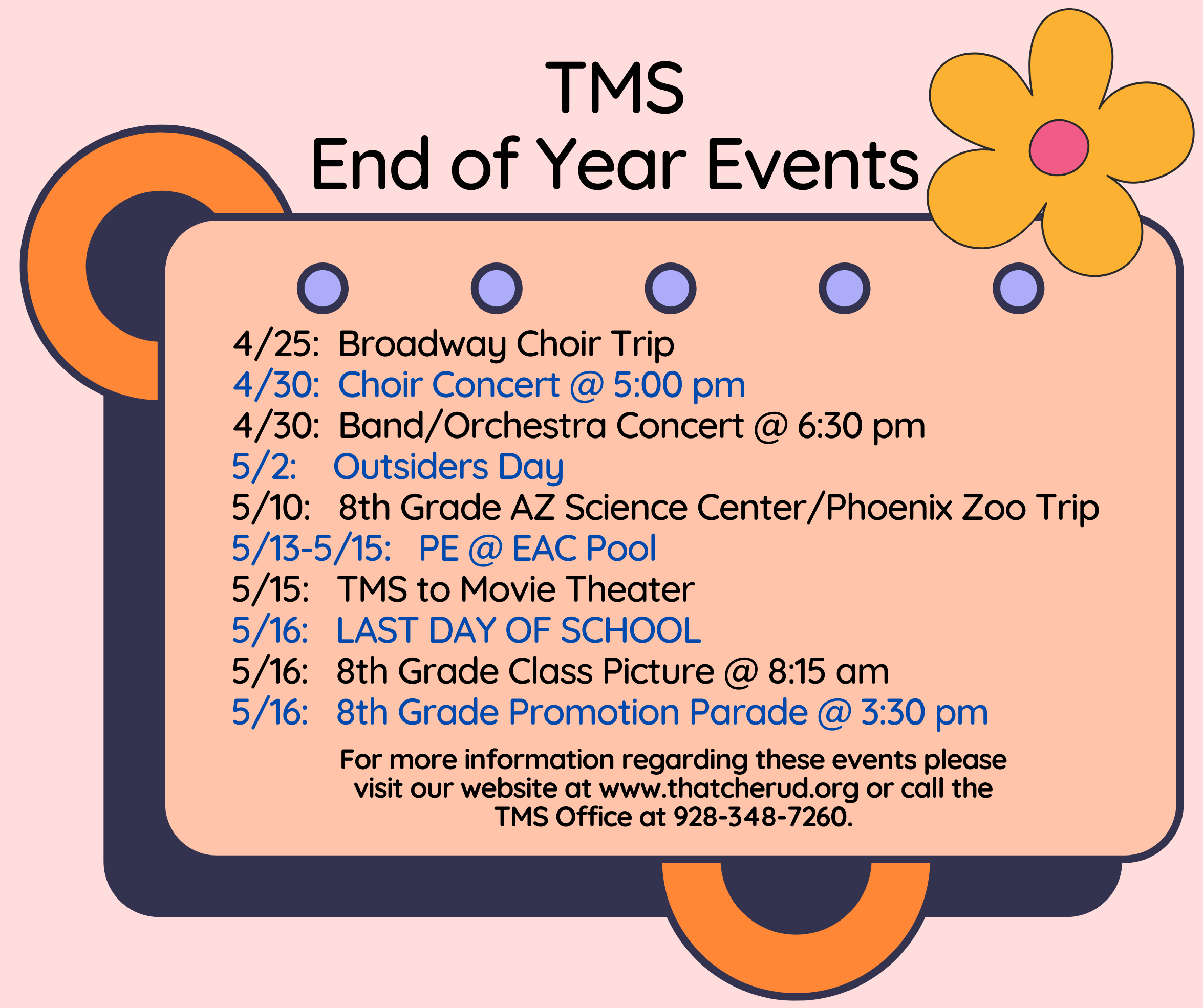 TMS End of Year