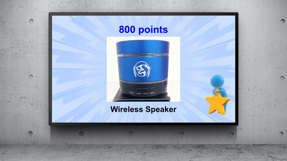 800 points- Wireless Speaker
